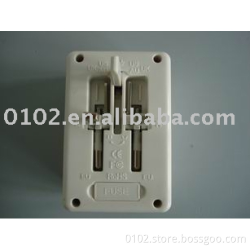 Universal Travel Adapter (can step up voltage)